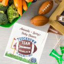 Search for football napkins Touchdown