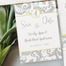 Search for yellow and grey invitations weddings