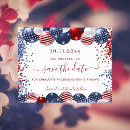 Search for patriotic save the dates Party