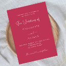 Search for magenta pink wedding invitations Elegant
