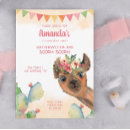 Search for llama cactus invitations Pink