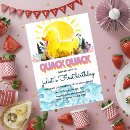 Search for rubber duck invitations Watercolor