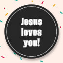 Search for black jesus stickers Jesus loves you