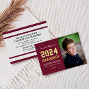 Search for masculine graduation invitations Simple