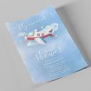 Search for aeroplane baby shower invitations Aviation