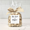 Search for popcorn wedding stickers Our love is poppin