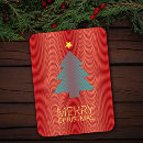 Search for psychedelic christmas cards Red