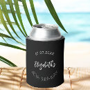 Search for 40th birthday can coolers Black