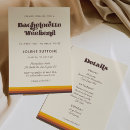 Search for colourful hens party invitations Vintage