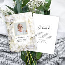 Search for white flowers sympathy thank you cards Funeral