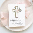 Search for flowers christening invitations Wreath