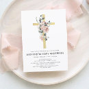 Search for rose gold christening invitations Girl