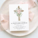Search for rose gold christening invitations Blush pink