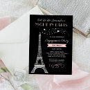 Search for night in paris invitations Ooh la la