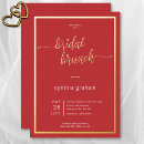 Search for plain red invitations Classic