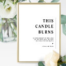 Search for burning home living Typography