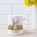 Search for cute easter bunny mugs Beautiful