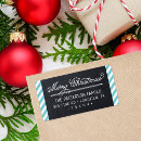 Search for modern chalkboard return address labels Cute