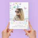 Search for butterfly graduation invitations Modern