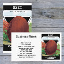 Search for beet business cards Vegetables