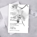 Search for orchid birthday invitations Botanical