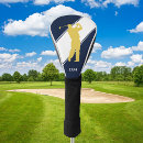 Search for navy blue golf head covers Gold