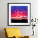 Search for faces posters Sunset