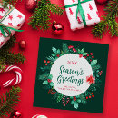 Search for dark green christmas cards Foliage