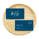 Search for 2 initials business cards Elegant