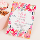 Search for casual sweet 16 invitations Floral illustration