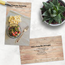 Search for setting business cards Catering