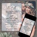 Search for typography wedding invitations Grey
