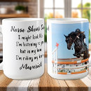 Search for funny western mugs Horse