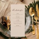 Search for boho wedding menus Terracotta