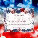 Search for patriotic save the dates Party