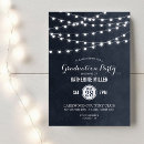 Search for backyard graduation invitations Watercolor