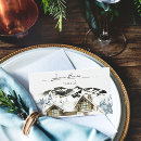 Search for in the mountains place cards Rustic