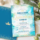 Search for turquoise quinceanera invitations Mis quince anos