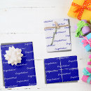 Search for royal blue wrapping paper Blue and white