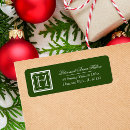 Search for squares return address labels Elegant