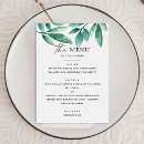 Search for greenery wedding menus Green foliage