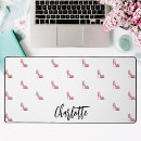 Search for gamer girl mousepads Pink