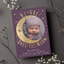 Search for moon birth announcement cards Stars