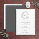 Search for grey invitations Classic