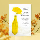 Search for yellow quinceanera invitations Elegant