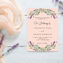 Search for peach floral invitations Lavender