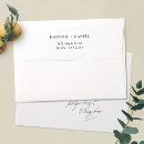 Search for wedding envelopes Black and white