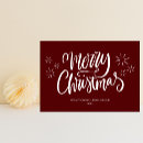Search for business christmas cards Red