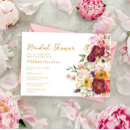 Search for floral bridal shower invitations Chic