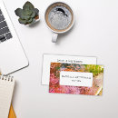 Search for tropical beach business cards Colourful